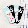 Korallenfleece -Socken flacher Mund